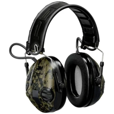 Afbeelding van Peltor SportTac Headset MT16H210F 478 Groen met Oranje doppen 26dB