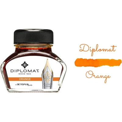 Afbeelding van Diplomat Inktpot 30 ML Orange
