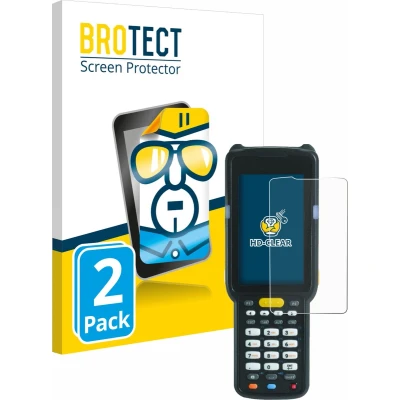 Afbeelding van BROTECT Screenprotector voor Zebra MC3300X Folie Beschermfolie transparant (2 Stuks)