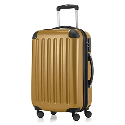Afbeelding van Hauptstadtkoffer Alex, 4 dubbele wieltjes, hardshell koffer, trolley, rolkoffer, uitbreiding, Herfstgoud, 55 cm Handgepäck
