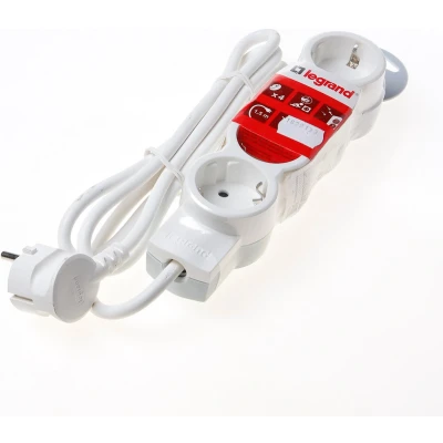 Afbeelding van Legrand Tafelkont doos 4 delig met snoer 508324