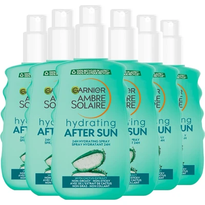 Afbeelding van 6x Garnier Ambre Solaire Aftersun Spray 200 ml