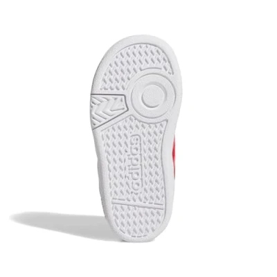 Afbeelding van adidas HOOPS 4.0 SHOES schoenen, uniseks, baby, Core Zwart/Ftwr Wit/Better Scarlet, 27 EU