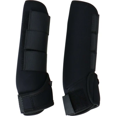 Afbeelding van HKM Beenbeschermers Colour Neopreen Zwart/Zwart XL