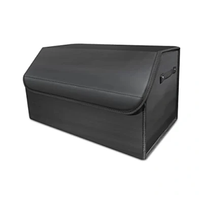 Afbeelding van Ergocar Kofferbakorganizer, antislip, opvouwbaar, hoogwaardige kofferbaktas met deksel, kofferbakorganizer robuuste hantering voor auto/SUV/vrachtwagen (medium)
