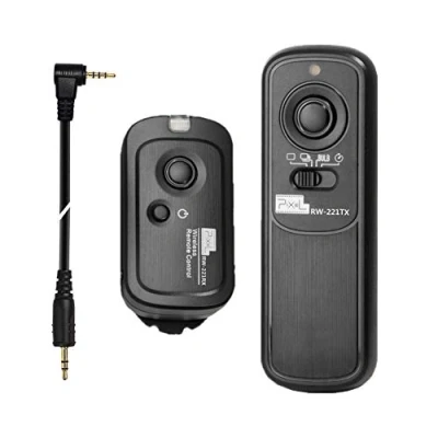 Afbeelding van Pixel Draadloze afstandsbediening RW/L1 voor Panasonic DMC G1 G2 G3 G5 G6 G7 G10 G70 Gf1 GH2 GH3 GH4 GX7 L1 L10 LC 1 FZ20 FZ20K FZ20S FZ30 FZ30K FZ55 0K FZ5 0S FZ100 FZ150 FZ200 FZ1000