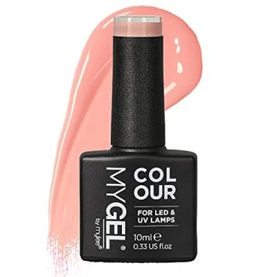 Afbeelding van Mylee Gel Nagellak 10ml [Peach perfect] UV/LED Gellak Nail Art Manicure Pedicure, Professioneel &amp; Thuisgebruik [Yellow/Orange Range] Langdurig en gemakkelijk aan te brengen