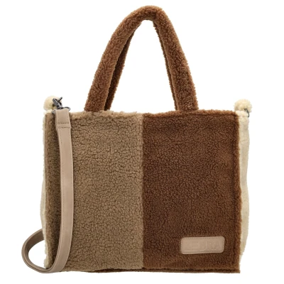 Afbeelding van Zebra Trends Teddy Denise Handbag M brown Damestas