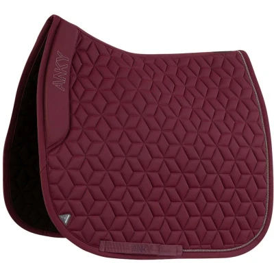 Afbeelding van ANKY Zadeldekje AW25 Nylon Dressuur Windsor Wine Full Agradi.be