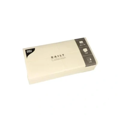 Afbeelding van 150 servetten &quot;Daily Collection&quot;, gevouwen, 8 32 x cm, champagne