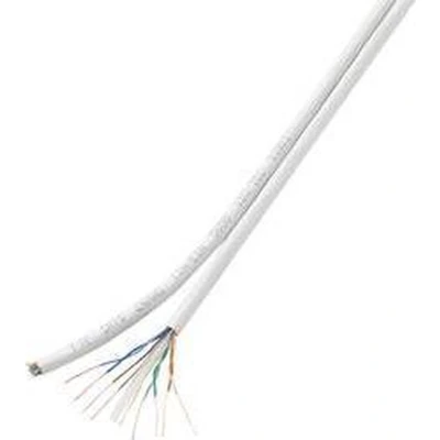Afbeelding van TRU COMPONENTS Netwerkkabel CAT 6 U/UTP 8 x 2 0.196 mm² Wit 100 m