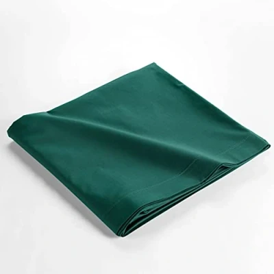 Afbeelding van douceur d&#039;intérieur Laken 180 x 290 cm 100% biologisch katoen Biolina Emerald