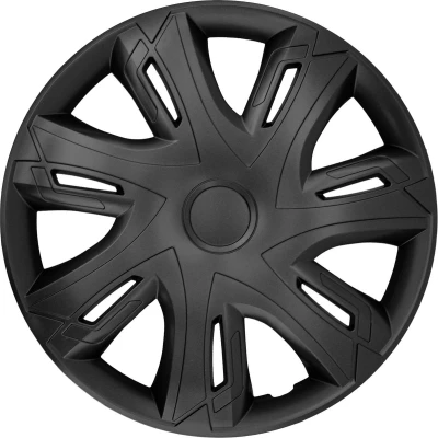 Afbeelding van NRM N Power Wieldoppen 14 &quot; ABS kunststof Zwart mat