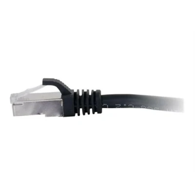 Image de C2G Cat6a Booted Shielded (STP) Network Patch Cable cordon de raccordement 2 m noir