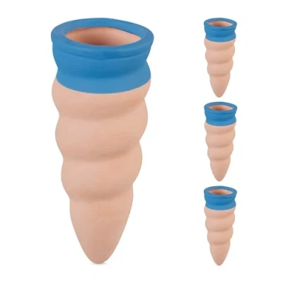 Afbeelding van Relaxdays waterdruppelaar keramiek voor flessen set van 4 druppelsysteem potplanten