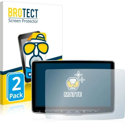 Afbeelding van BROTECT Screenprotector voor Alpine ILX F115D Folie Beschermfolie matte (2 Stuks)