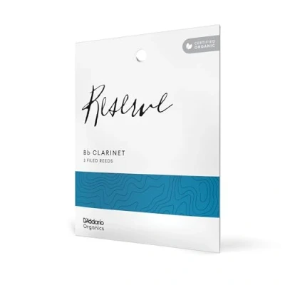 Afbeelding van D&#039;Addario ODCR0320 Organic Reserve Bb Klarinet Rieten, Sterkte 2.0, Individueel Verzegeld, 3 Pack