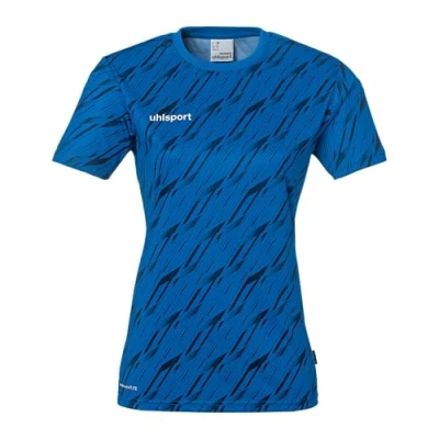 Afbeelding van uhlsport Tshirt print, Dames, Maat: Medium, Azurblau