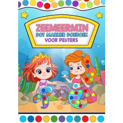 Image de Zeemeermin Dot Marker Doeboek voor Peuters