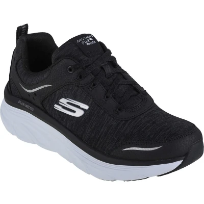 Afbeelding van Skechers D&#039;Lux Walker Cool Groove 149336 BKW, Vrouwen, Zwart, Sneakers,Sportschoenen, maat: 36