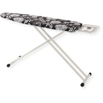 Afbeelding van SensaHome Strijkplank Inklapbare Strijktafel met Strijkijzerhouder 120x38cm Flowers