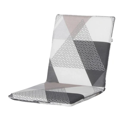 Afbeelding van Madison Stapelstoelkussen 96x47 cm Triangle grey