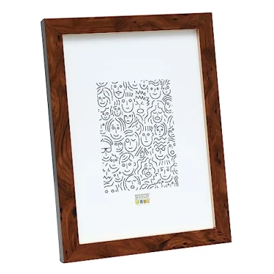 Afbeelding van Deknudt Frames Fotolijst Wortelhout S43AG2 Voor foto: 20x30 cm