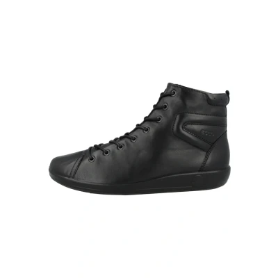 Afbeelding van ECCO Veterboots black with sole (20652356723), Dames, Maat: 37, (206523 56723) Leer