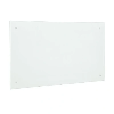 Afbeelding van Achterwand spatscherm glas keuken 90x50 cm matglas
