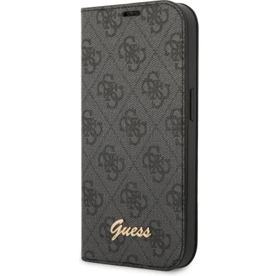 Afbeelding van Guess 4G Book Case geschikt voor Apple iPhone 14 Pro (6.1&quot;) Grijs
