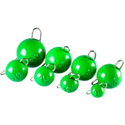 Afbeelding van LMAB Tungsten Chebu Sinker Fluo Green 10g (2 stuks) Lood vervanger