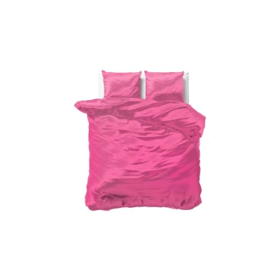 Afbeelding van Dekbedovertrek 2 Persoons 200x200 Sleeptime Satijn Roze