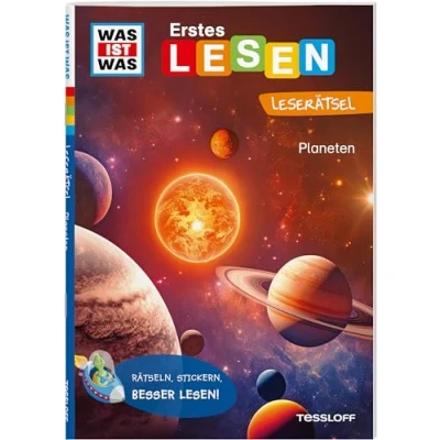 Afbeelding van WAS IST Erstes Lesen. Leserätsel Planeten