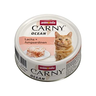 Afbeelding van Animonda Carny Ocean Zalm + Jonge Sardines voordeelverpakking 12 x 80gr