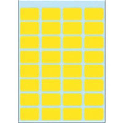 Afbeelding van Huismerk Herma 3641 Universele Etiket 12x19mm Geel 10 pakjes met 7 velletjes stickers