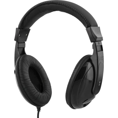 Afbeelding van Deltaco HL 51 Stereo Koptelefoon Over Ear Bedraad 1x 3.5mm Zwart