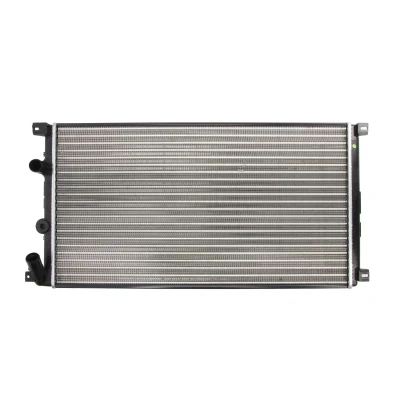 Afbeelding van THERMOTEC D7R011TT Radiateur Aluminium, Kunststof voor voertuigen zonder airco 730 389 22 Handgeschakeld Koelribben mechanisch gelast