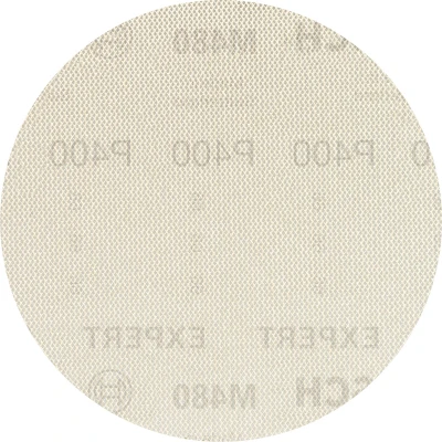 Image de BOSCH 2608900688 Expert M480 filet de ponçage Best for Wood and Paint, diamètre 125 mm, grain 400 (50 pcs)