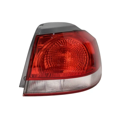 Afbeelding van TYC 11 11433 01 2 Achterlicht rechts Buitenste deel Chroom Zonder lamphouder VOLKSWAGEN: GOLF 6
