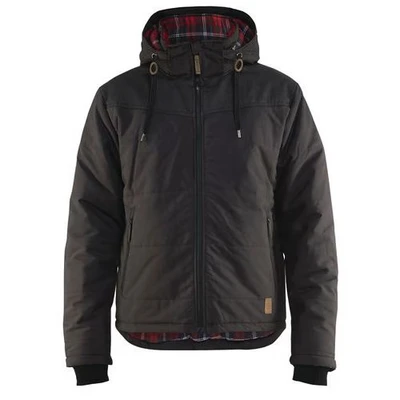 Image de Veste hiver gris foncé épaules renforcées
