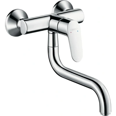 Afbeelding van Hansgrohe Focus M41 1 greeps keukenmengkraan wandmontage