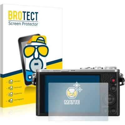 Afbeelding van BROTECT Screenprotector voor Panasonic Lumix DMC GM1 Folie Beschermfolie matte (2 Stuks)