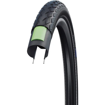 Afbeelding van Schwalbe Buitenband 26 1⅜ (37 590) Cruiser Plus zw/wit +R