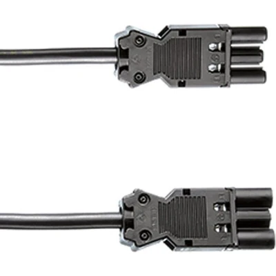 Afbeelding van Bachmann installatiestekker stroomkabel Wieland GST18® / zwart 5 meter