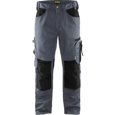 Afbeelding van Blaklader Werkbroek 1556 grijs/zwart maat C50