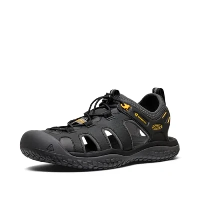 Afbeelding van KEEN Sandalen Solr voor heren, Zwart Goud
