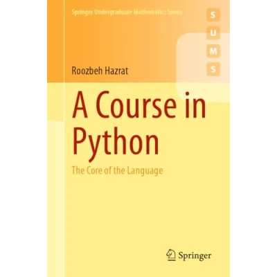 Afbeelding van Springer Undergraduate Mathematics Series A Course in Python
