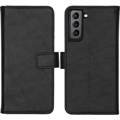 Afbeelding van iMoshion Hoesje Geschikt voor Samsung Galaxy S21 FE Met Pasjeshouder Design Softcase Bookcase Zwart / Meerkleurig Dreamcatcher