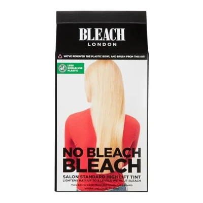 Afbeelding van Bleach London Zonder bleekmiddel, sulfaatvrije kleur voor een zachte oplichting, neemt het haar tot 5 tinten lichter, geschikt alle haartypes, (complete set)