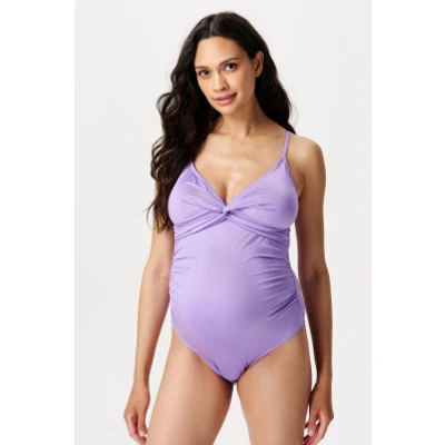 Afbeelding van Zwangerschaps Badpak Santi Paisley Purple M/L